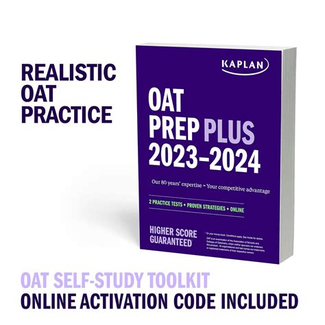 Buy OAT Self-Study Toolkit 2023–2024: OAT Prep Plus Book + 4 Practice ...