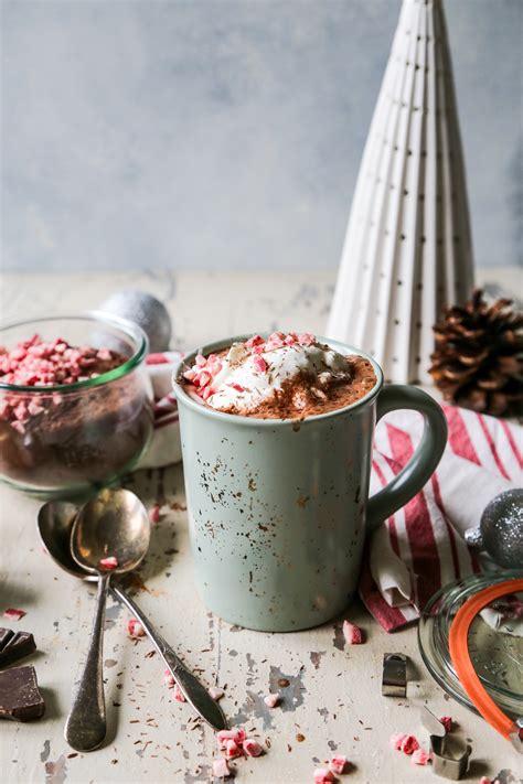 Peppermint Hot Cocoa Mix - Homemade Home