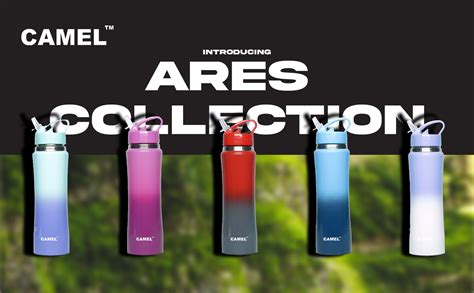 Ares Vacuum Bottle - Black - 500ml & 700ml - Camel Flasks – Camelflasks