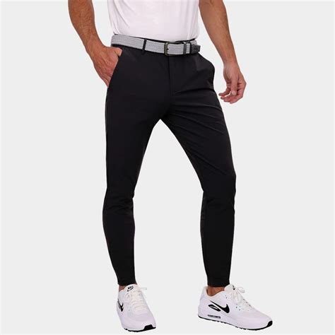Mens Golf Joggers | Shop the Avalon Tour Golf Joggers in Black