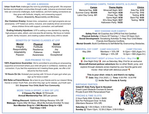 Kids Parkour, Camps & Parties in Nocatee, FL | Urban Youth Park — Urban ...