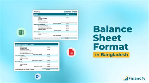 Balance Sheet Format in Bangladesh (2025)