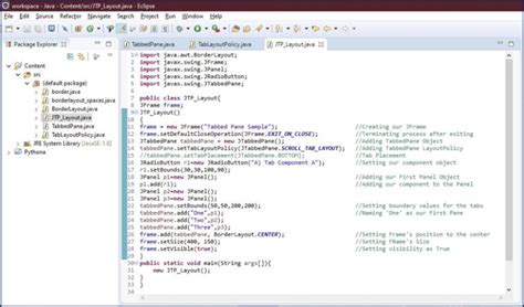 Image result for Java JTabbedPane