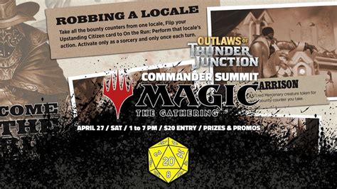 Commander Summit: Outlaw Edition, Accidentally Cool Games, Bemidji, 27 ...