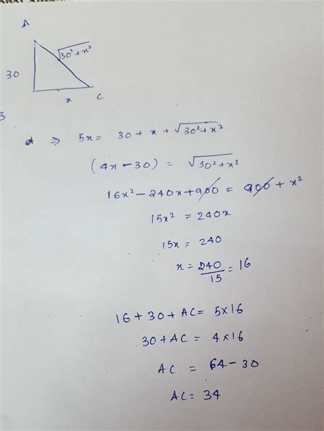 The perimeter of a right angled triangle is 5 times the length of its ...