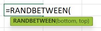 Image result for How to Use Randbetween Excel