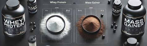 Whey Protein vs. Mass Gainer: Mistake People Make When Choosing ...