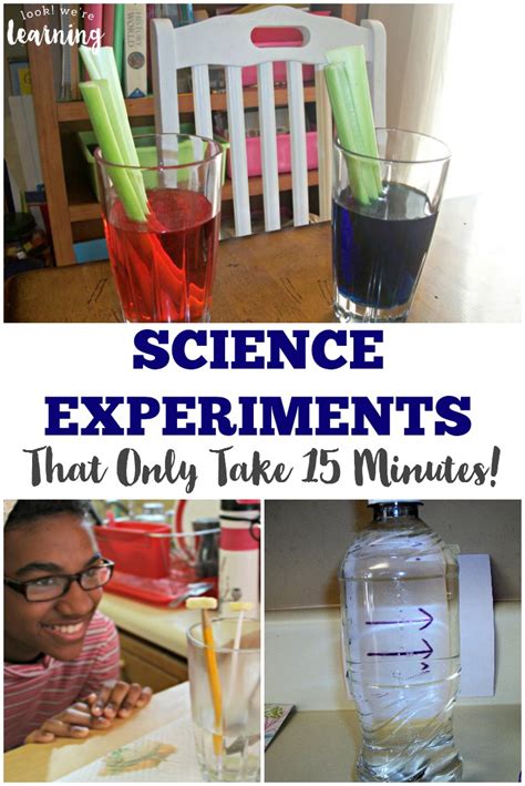 One Minute Science Experiments 的图像结果