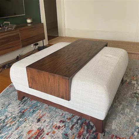 Wood Ottoman Tray, Handmade to Fit Over Your Ottoman - Etsy