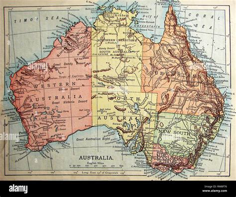 Australian Landscape Map