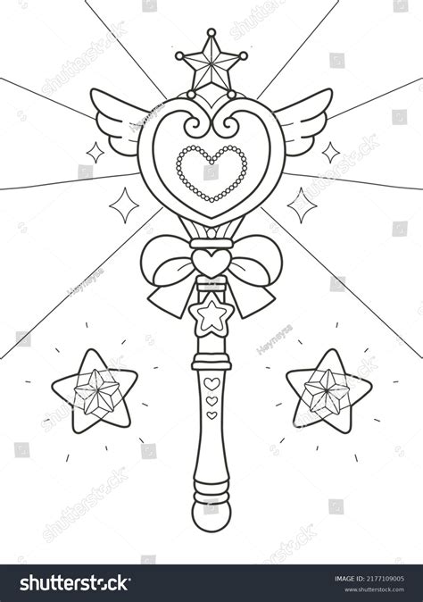 Princess Wand Drawing