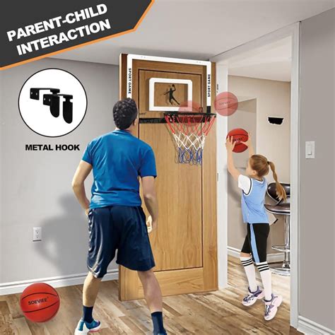 Phantoscope Large Basketball Hoop Indoor For Kids & Adult, 23 X 16 Inch ...