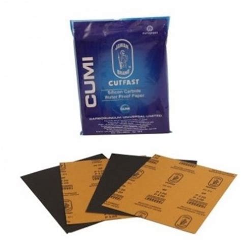 CUMI water proof ( sand ) paper 150 grit ( pack of 50 pcs ) Silicon ...