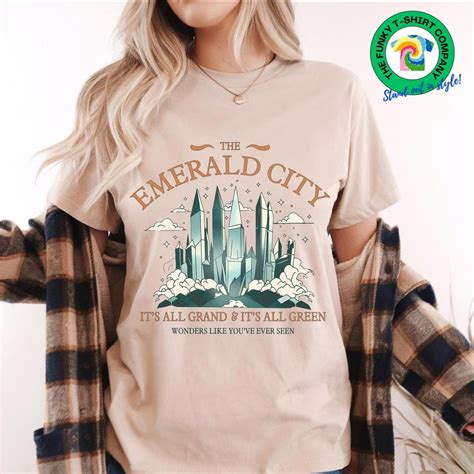 Wicked the Movie Tshirt Broadway Musical Wicked Merch Emerald City T ...