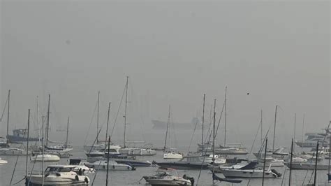 Air quality index 115 in city; temperature dips to 14.9 degrees Celsius