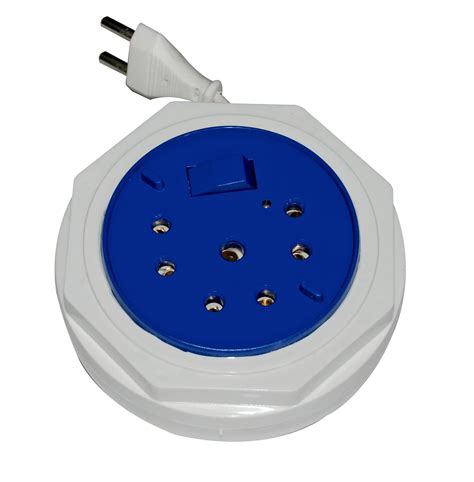 Buy 2 Pin & 3 pin Extension cord with 4 meter heavy duty wire (with ...