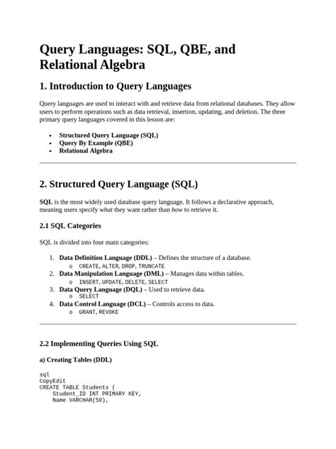 Query Language Tutorial 的图像结果