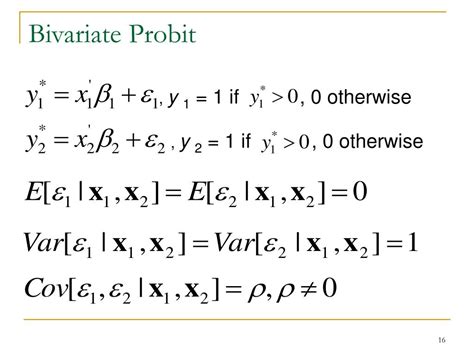 Image result for Multivariate Probit Model Explained