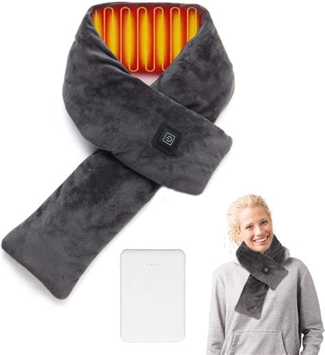 Amazon.com: Heated Scarf for Women Rechargeable,Neck Heating Pad for ...