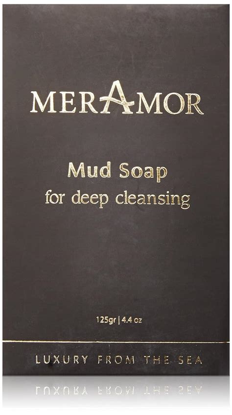 Buy MerAmor Black Mud Soap Deep Cleansing Skin Reviver Original ...