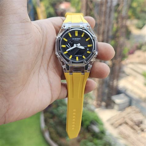 G-shock Yellow Silicon Premium Watch – thewatchtime.shop