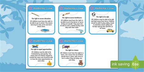 Emirati Children's Day Rights Flashcards (teacher made)
