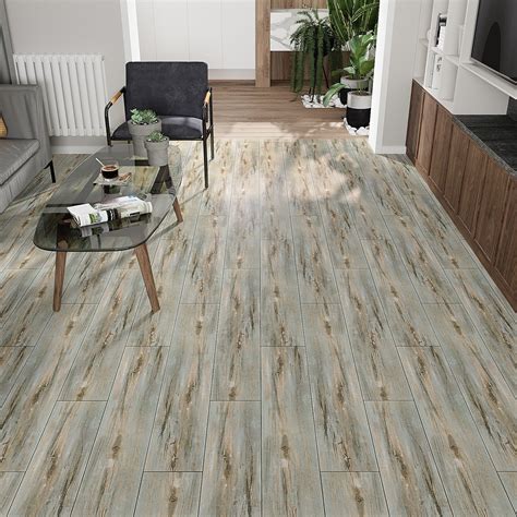 VEELIKE Rustic Driftwood Vinyl Plank Flooring 6''x36'' - Veelike