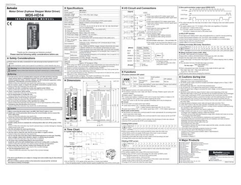 Stepper Motor Drives - A63K-G5913 Stepper Motor Autonics Trader ...