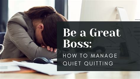 Be a Great Boss: How to Manage Quiet Quitting | OpsElevate