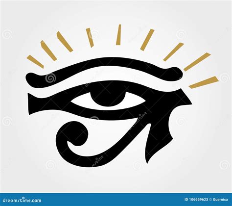 God Horus From Ancient Egyptian Mythology. Cartoon Vector | CartoonDealer.com #153383219