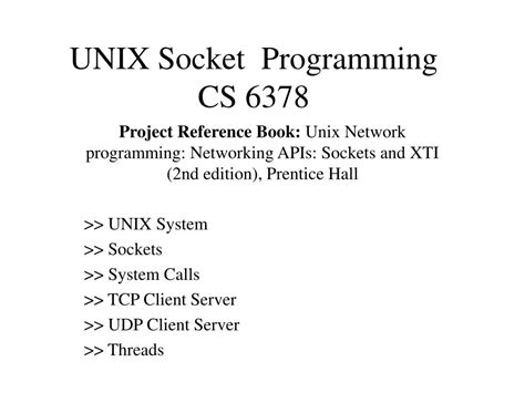 Socket Programing Concepts in Unix 的图像结果