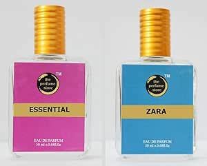 Buy The Perfume Store ESSENTIAL and ZARA For Men and Women (Pack of 2 ...