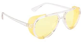 Buy NuVew® UV Protected Aviator Unisex Sunglasses with Foldable Side ...
