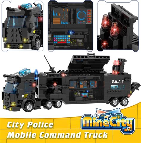 WishaLife 1100 Pieces City Police Station Building India | Ubuy