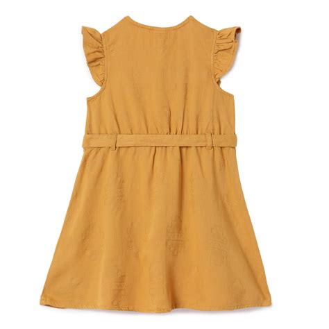 Kid Girls Frill Sleeve Dress