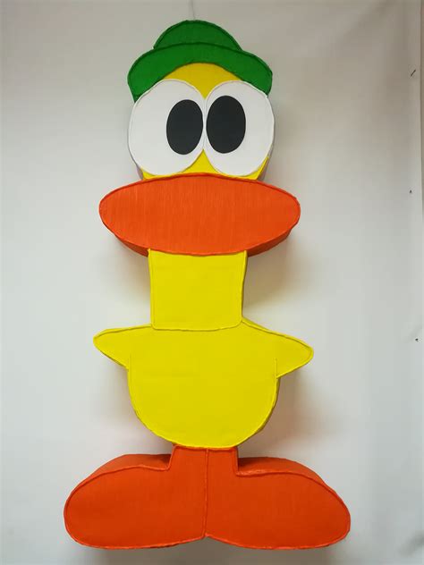 Buy DUCK POCOYO PINATA, DUCK PINATA, POCOYO BIRTHDAY PARTY, POCOYO ...