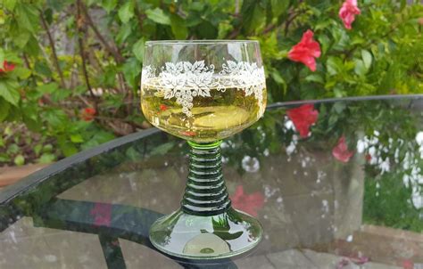What is Roemer Glass?-Green Stemmed German Wine Glasses | A German Girl ...