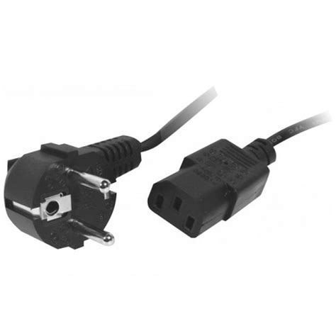 Power cable for PC, monitor and UPS (5 m) - Power cord & strips - LDLC