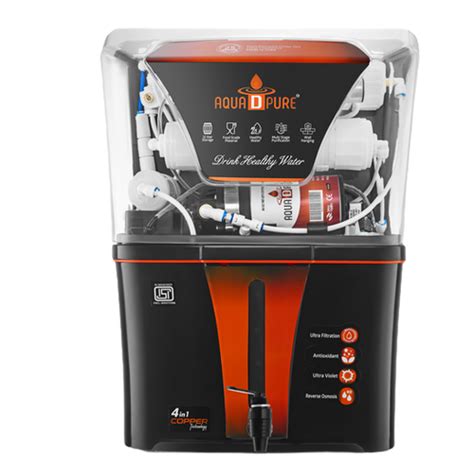 AQUA D PURE 4x Technology with Copper Purification, 10 Stage RO Wa ...