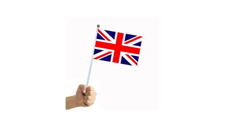 Storbritanniens flagga handflagga