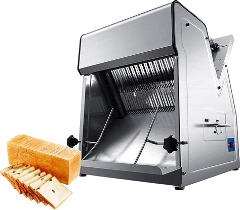 Amazon.com: Commercial Bread Slicer,370W Electric Toast Bread Slicer ...