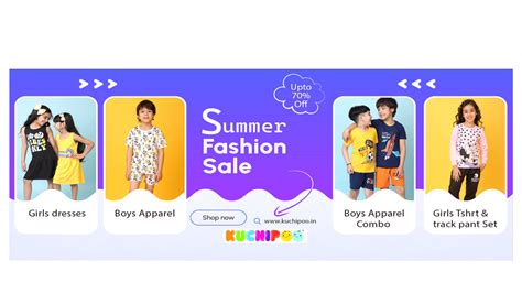A Complete range for Kids clothing – Kuchipoo