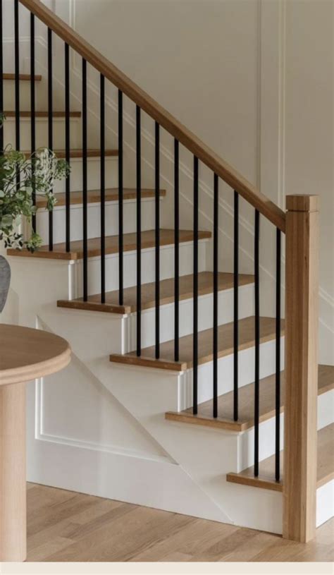 Pin on Bannisters | House stairs, House staircase, Modern staircase