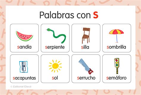 Qué cosas o colores comienzan con la letra S Descúbrelo aquí