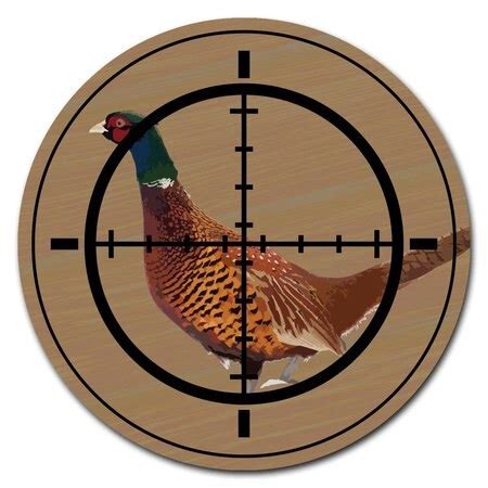Signmission Pheasant Hunter Circle Corrugated Plastic Sign C-24-CIR ...