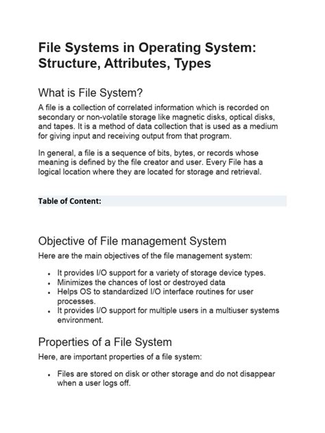 Image result for File Management System PDF