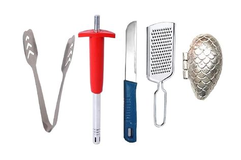 Buy URBAN BUY Stainless Steel Momo Tong with Sister Lighter | Knife ...