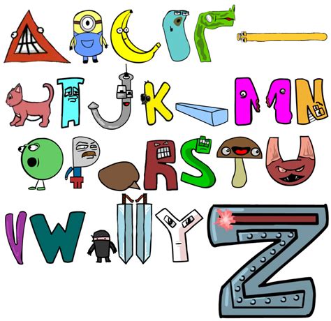 Closhy's Alphabet Lore Buddies : r/alphabetfriends