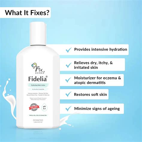 Body Lotion for dry skin & Dermatitis – Fixderma Skincare