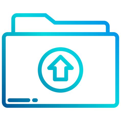 Upload - Free files and folders icons
